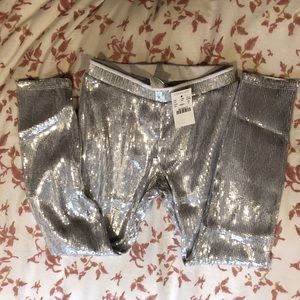 NWT jcrew Crewcuts Disco ball pants !